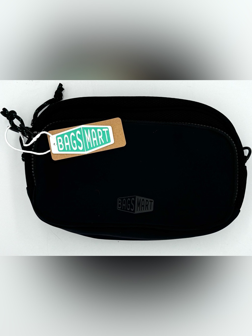 BAGSMART REIKI Crossbody Bag Black RFID Travel Shoulder Bag NWT Detachable Case - Picture 2 of 7
